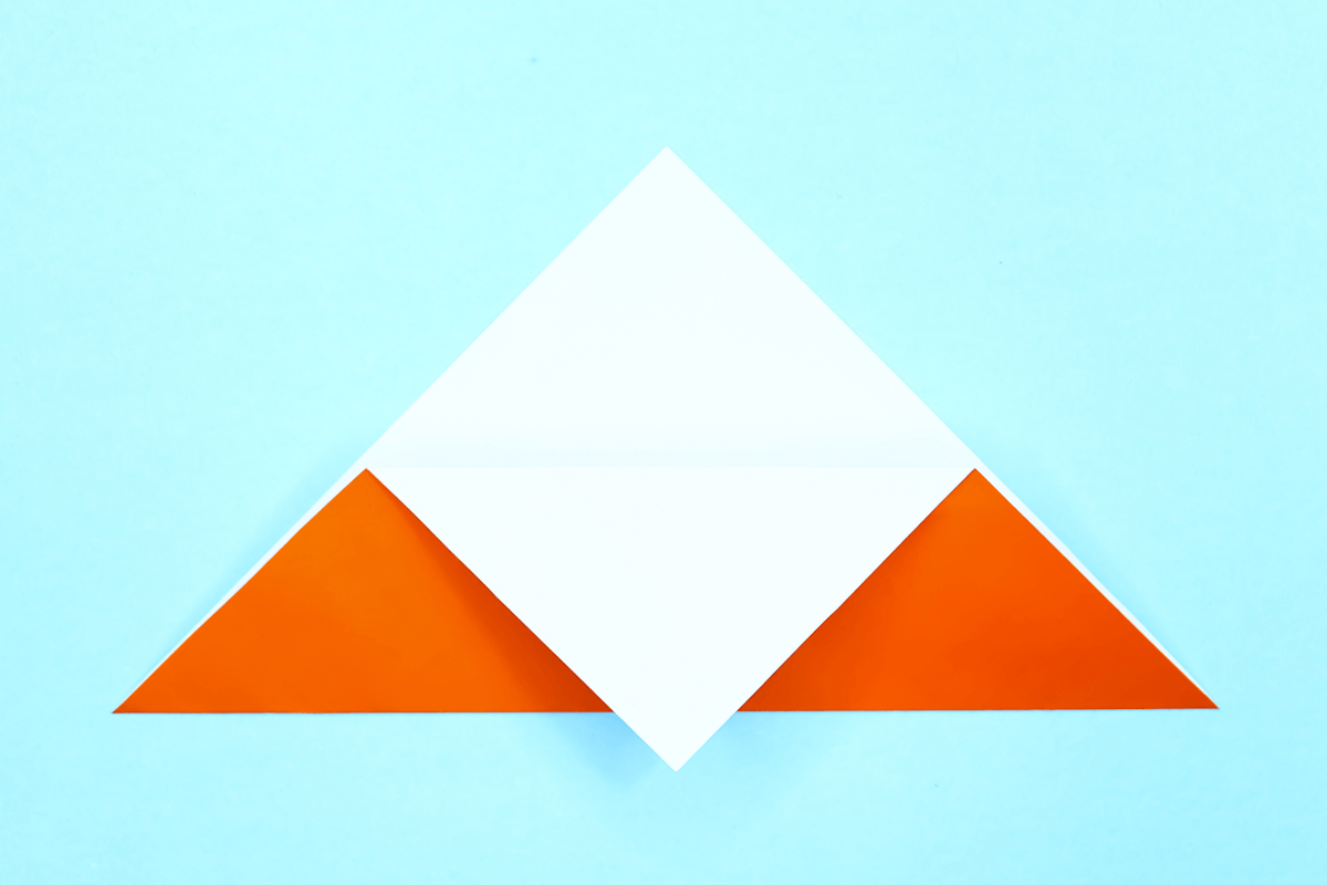 Envelope origami step 04