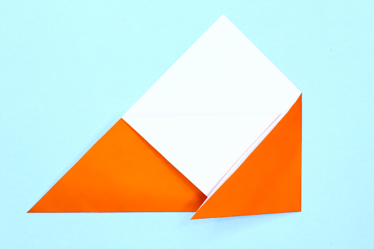 Envelope origami step 05