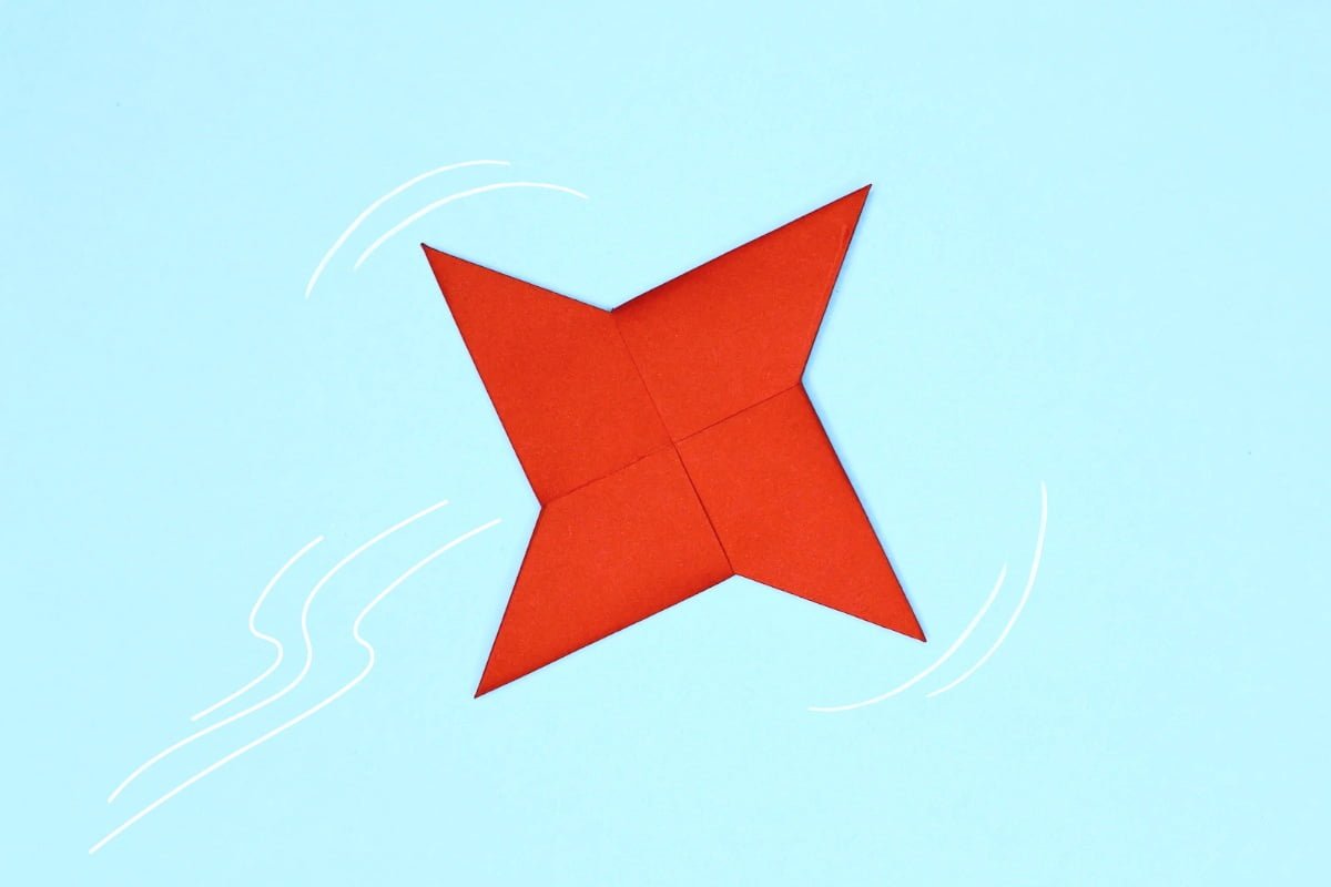 How to Make an Origami Ninja Star