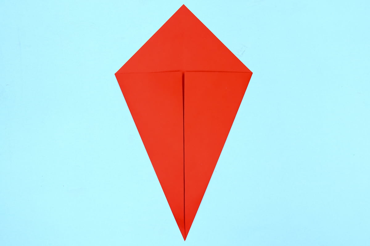 Pelican origami step 06