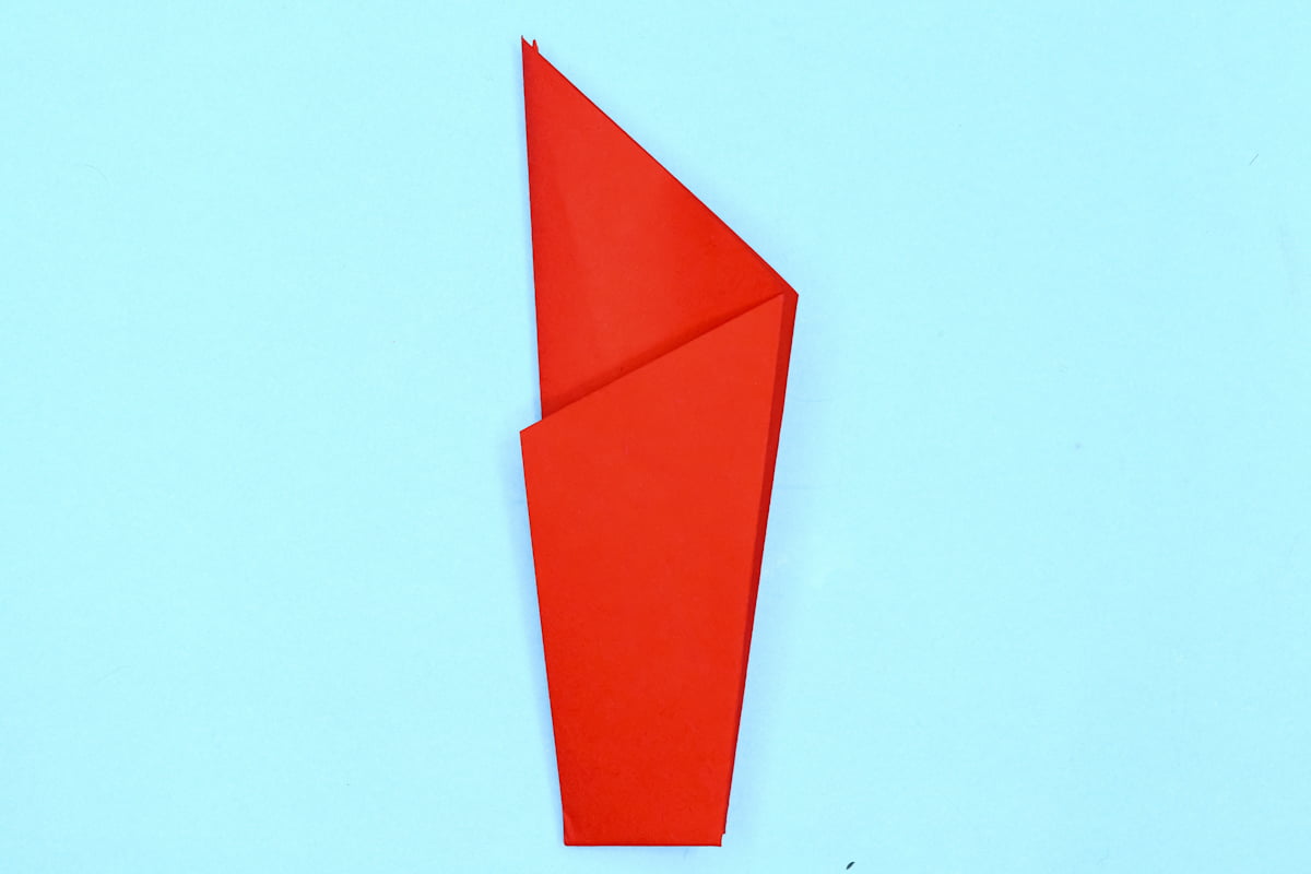 Pelican origami step 11