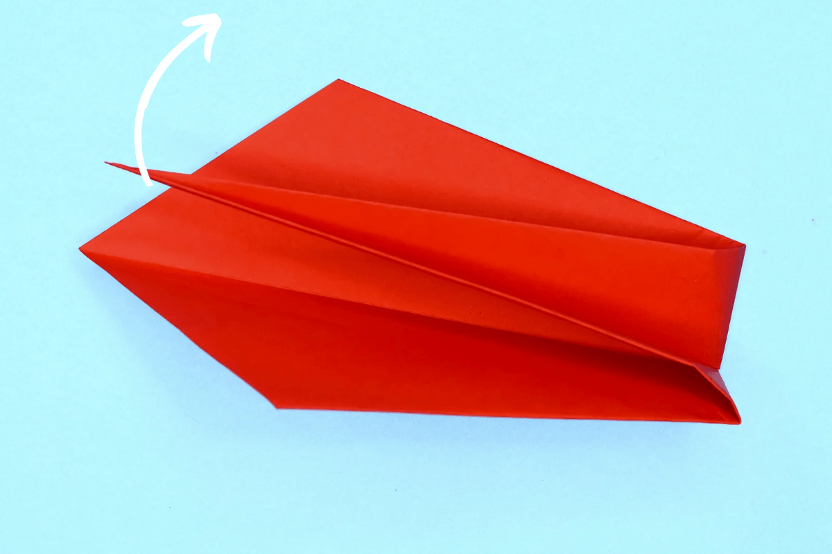 Pelican origami step 13