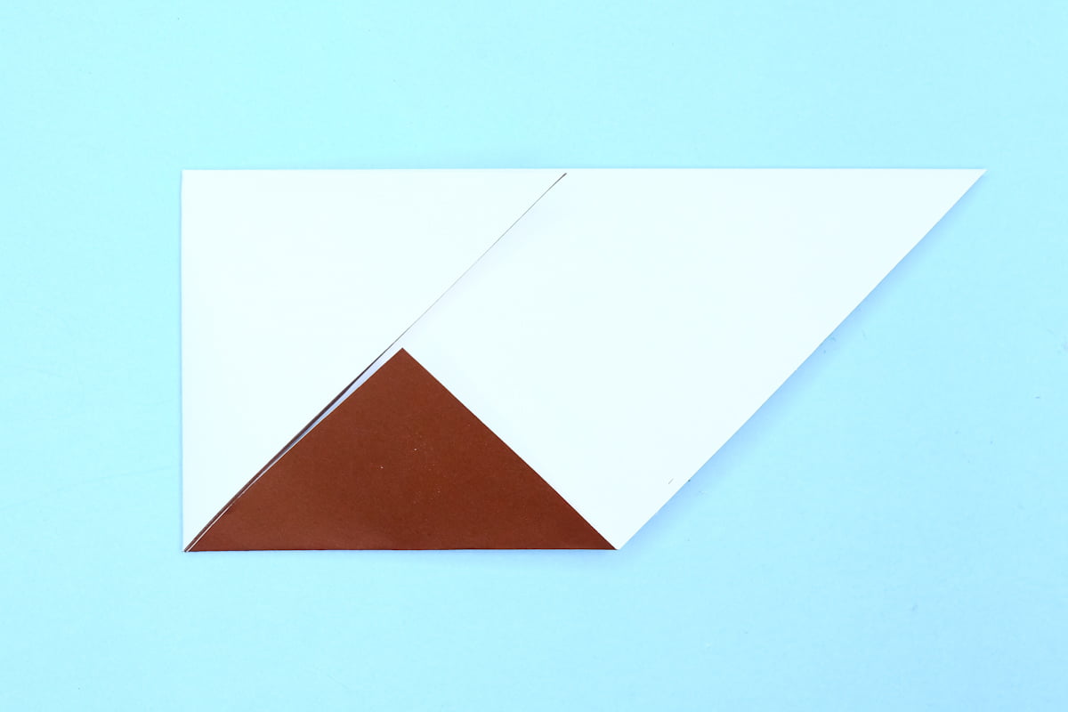 Pug origami step 07