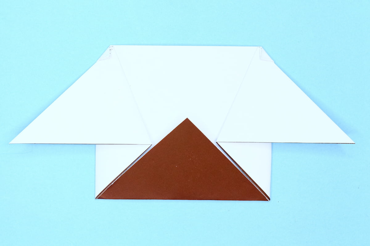 Pug origami step 11