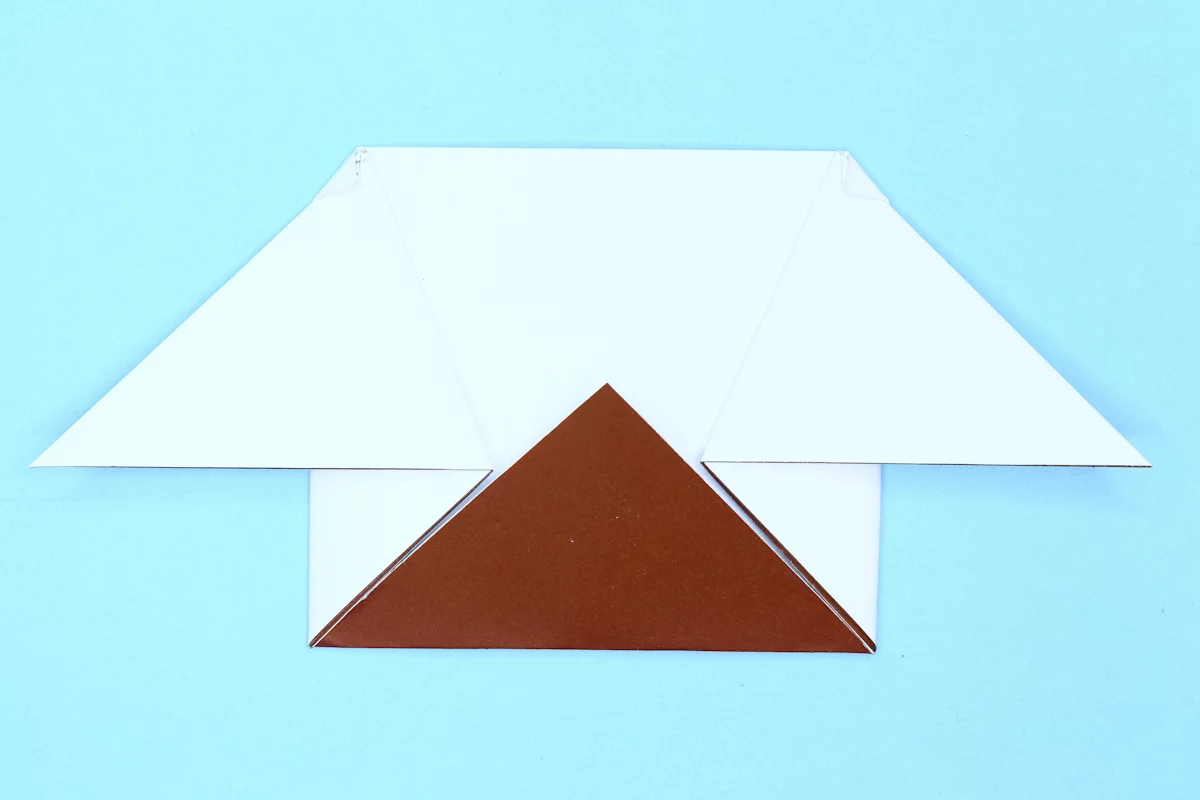 Pug origami step 11