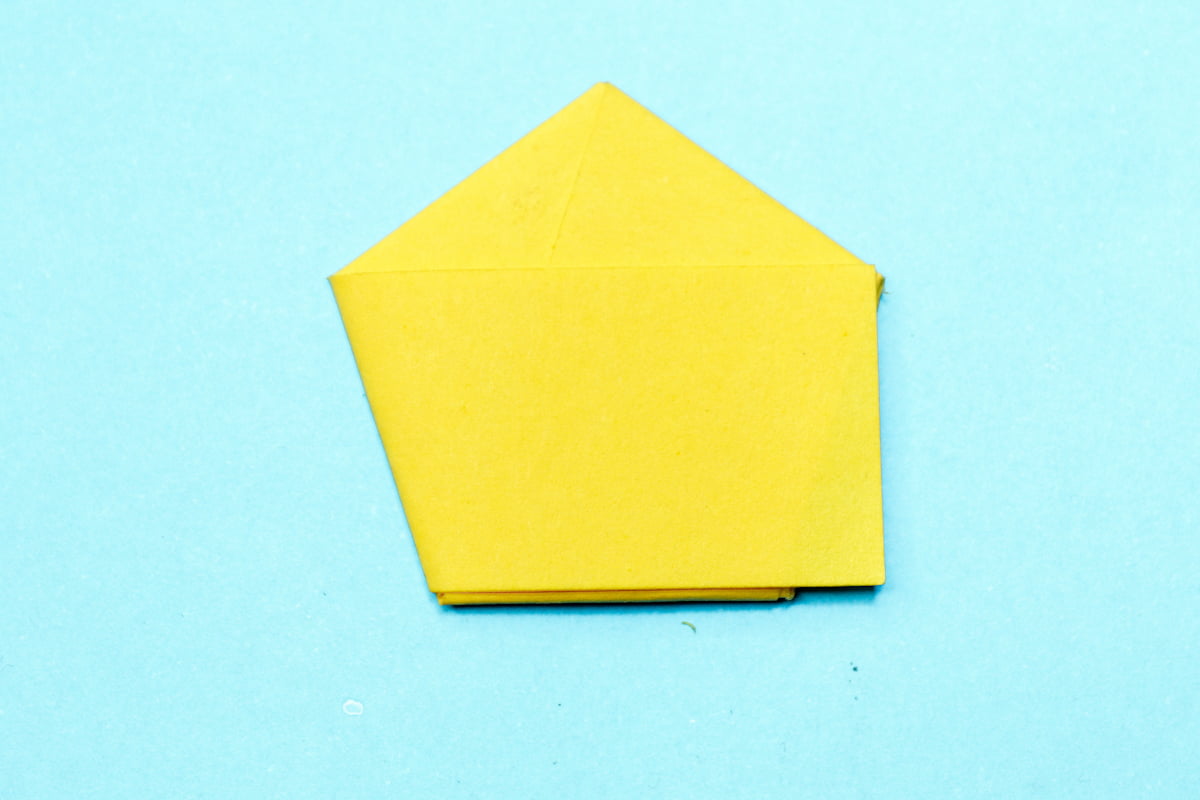 Star origami step 10
