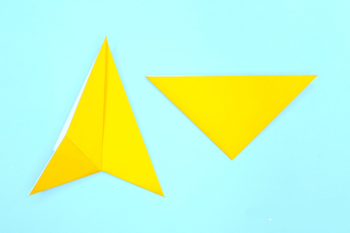 Star origami step 14