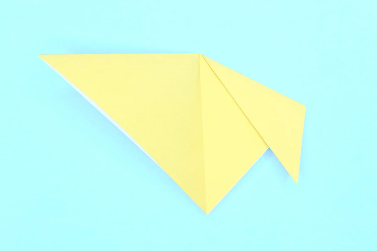Dog origami step 06