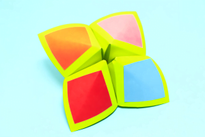 How to Make an Origami Paper Fortune Teller