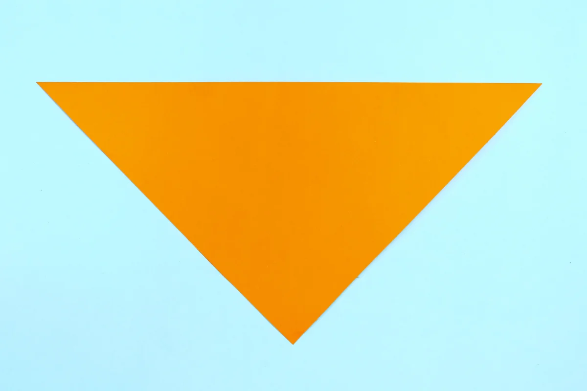 Origami fox step 03