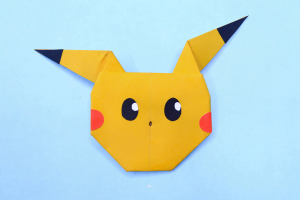 Easy Origami Pikachu Instructions