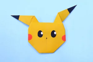 Easy Origami Pikachu Instructions