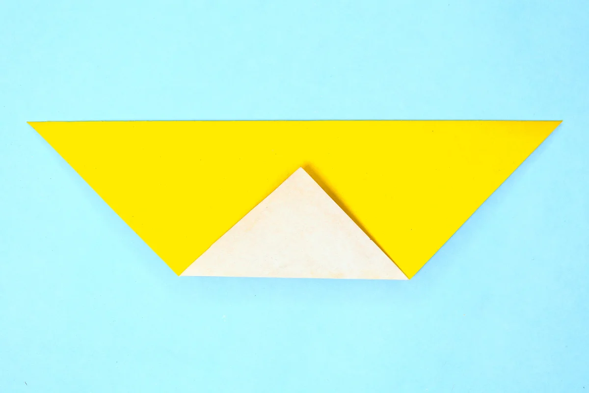 Origami teddy bear step 06