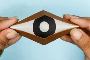 How to Make an Origami Blinking Eye