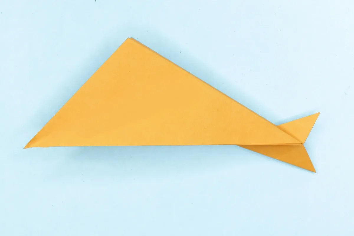 Origami Fish step 14