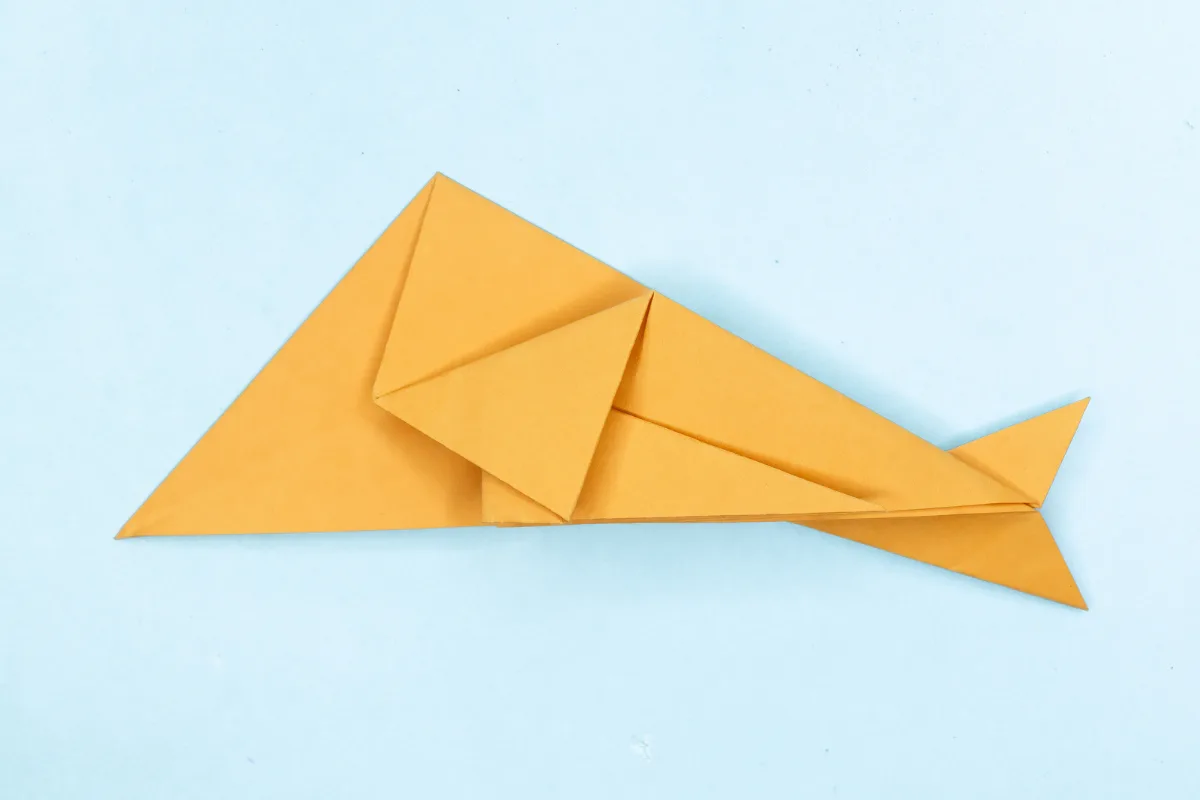 Origami Fish step 18