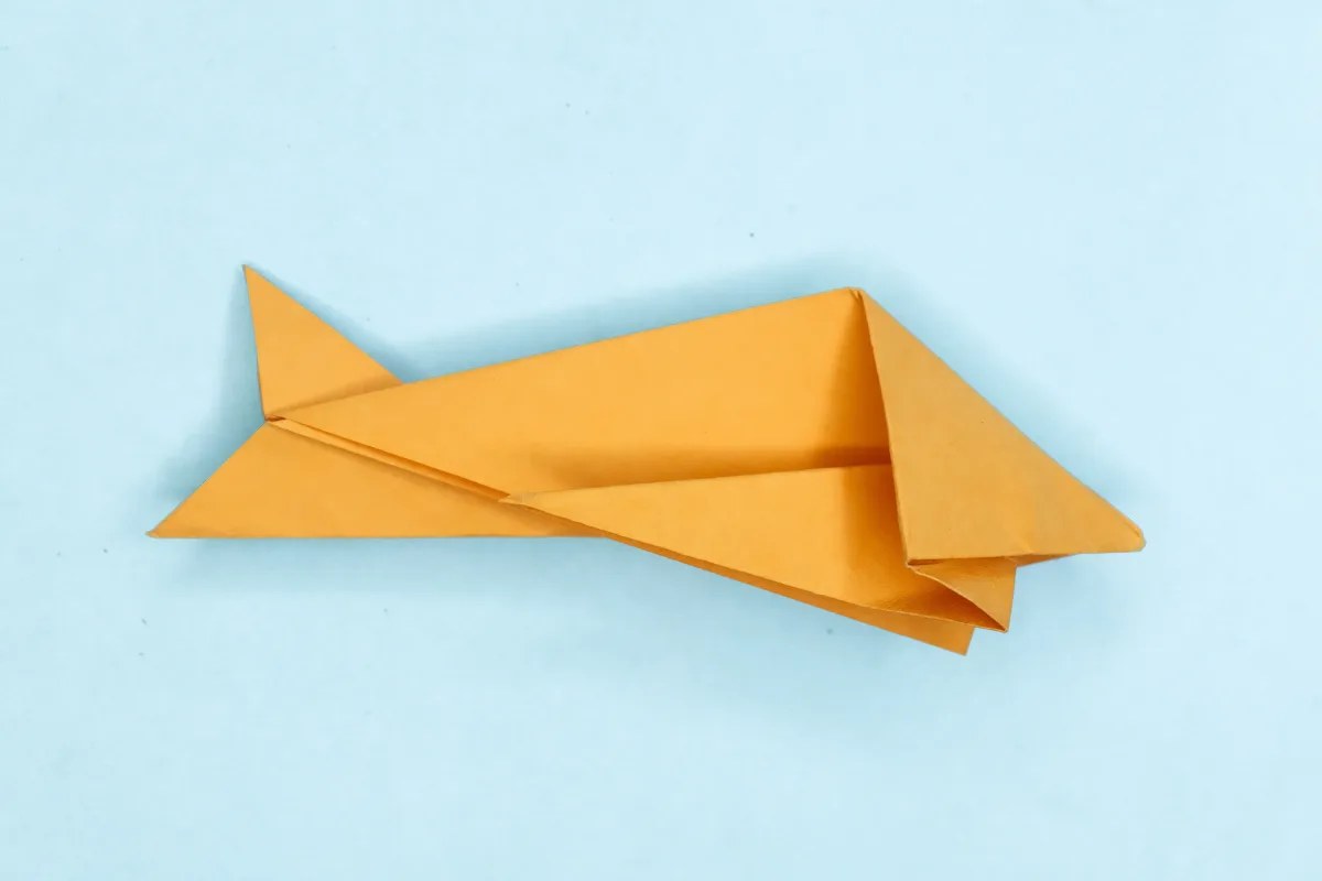 Origami Fish step 22