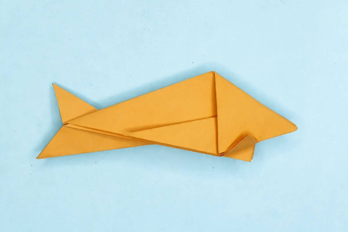 Origami Fish step 25