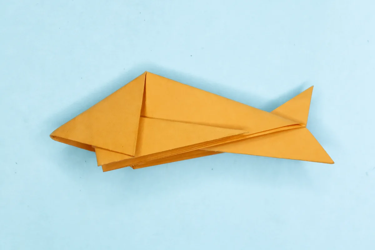 Origami Fish step 29
