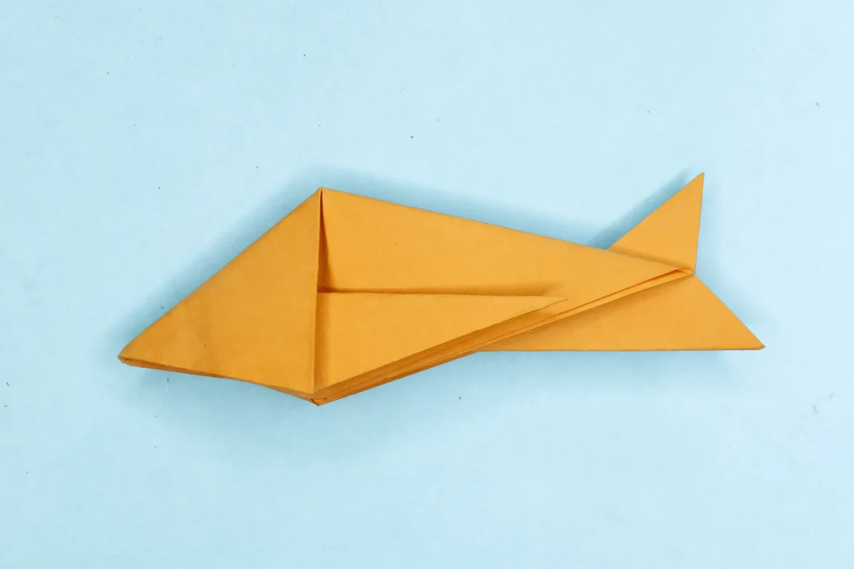 Origami Fish step 30