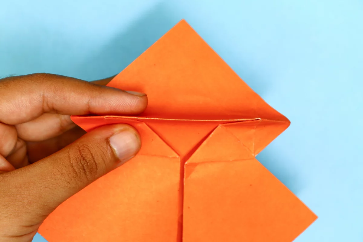 Origami Dog step 18