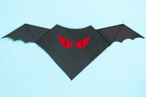 Scary Halloween Origami Bat