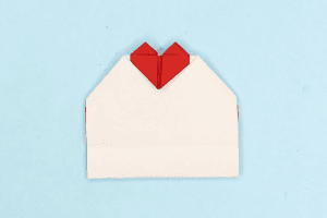 Beautiful Origami Heart Card Instructions