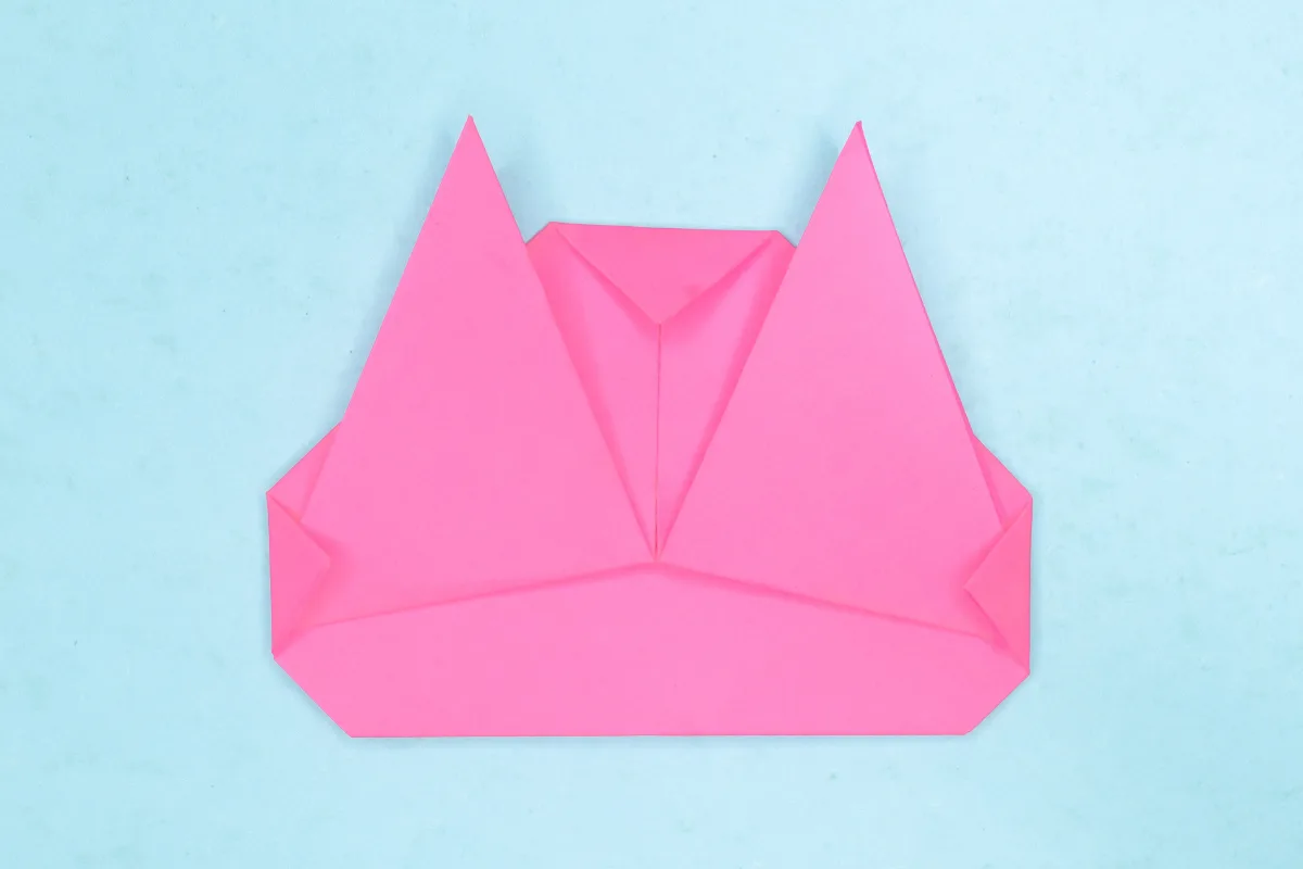 Origami Cat step 14
