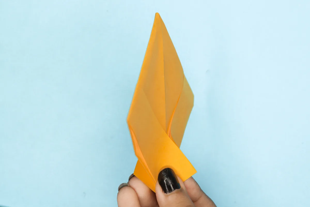 Origami Chomper step 12