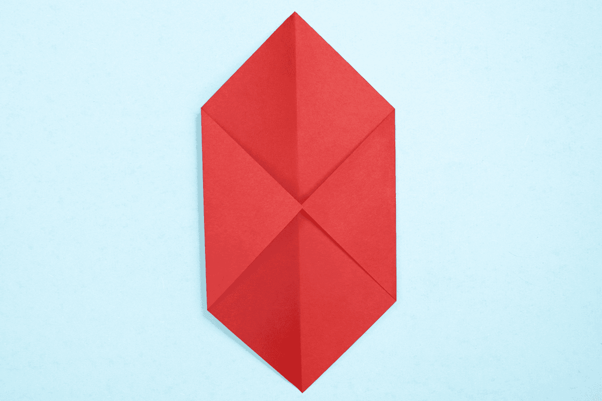 Origami Tie step 06