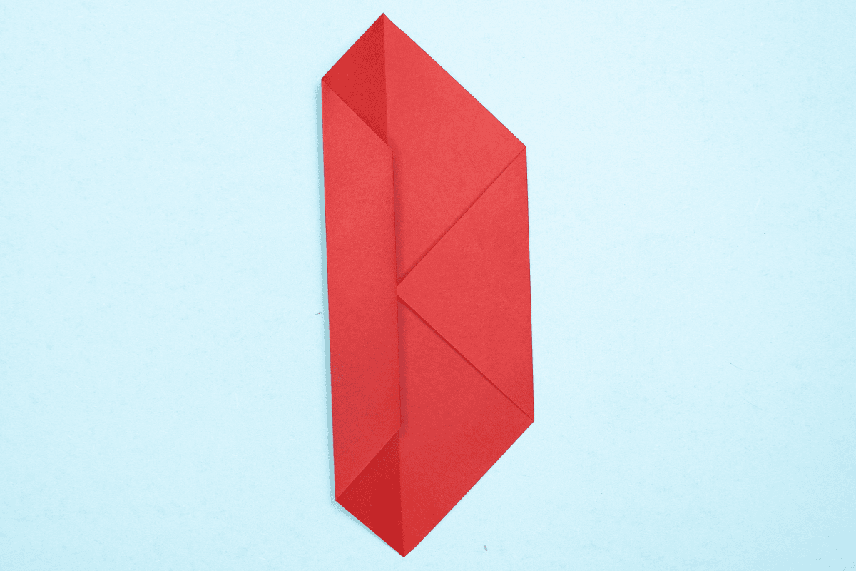 Origami Tie step 07