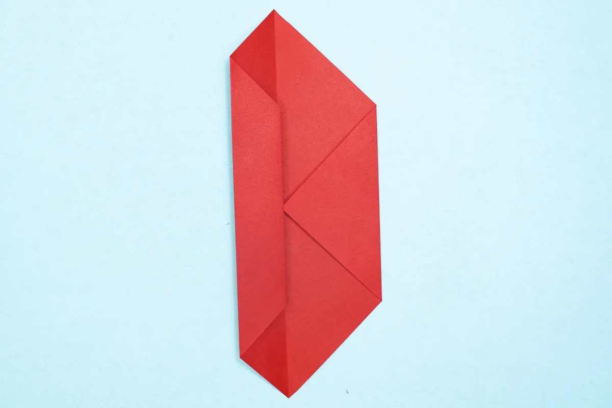 Origami Tie step 07