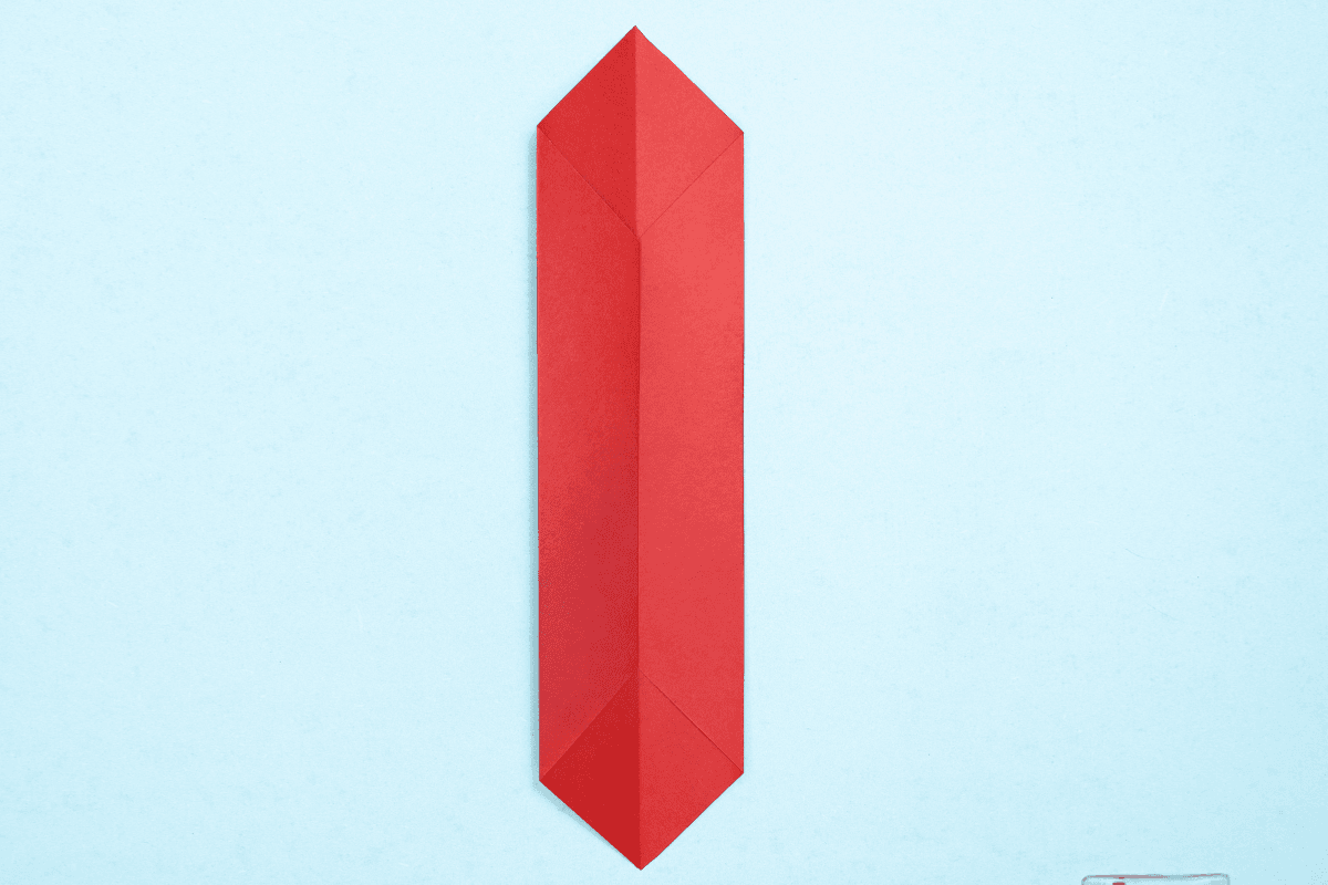 Origami Tie step 08