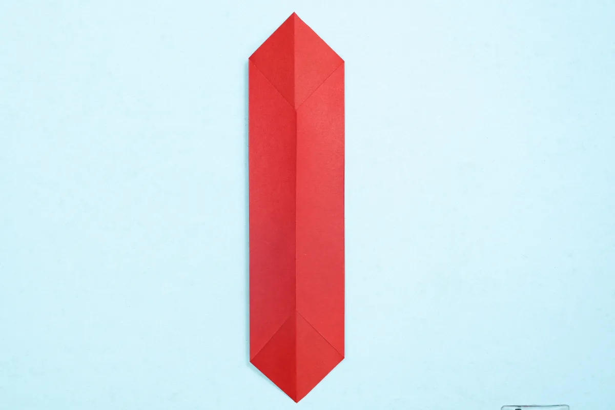 Origami Tie step 08
