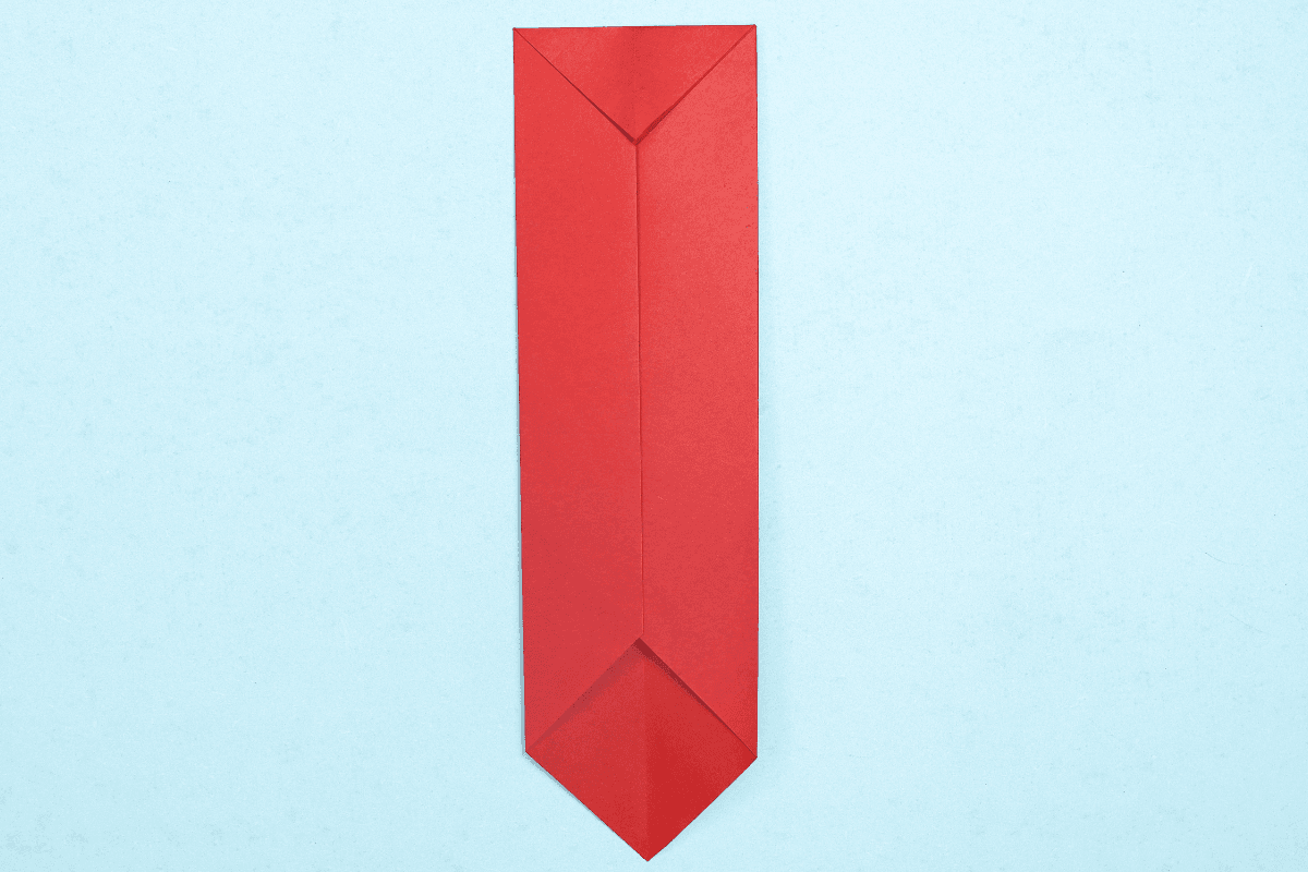 Origami Tie step 09