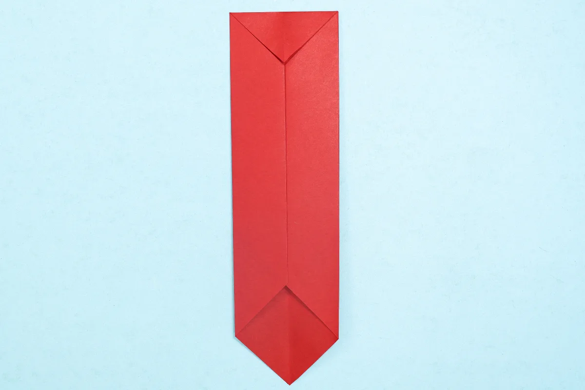 Origami Tie step 09