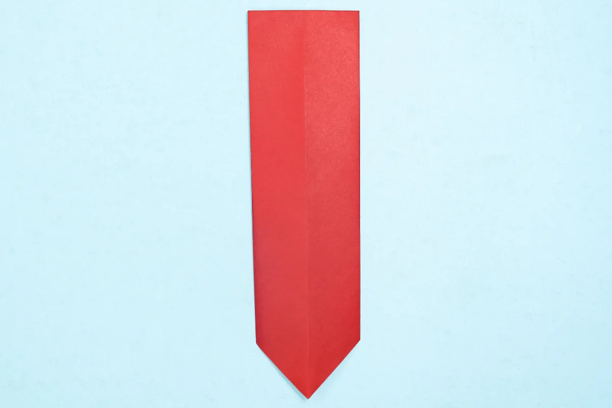 Origami Tie step 10