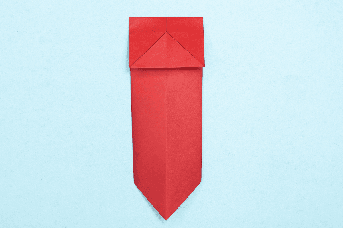 Origami Tie step 11