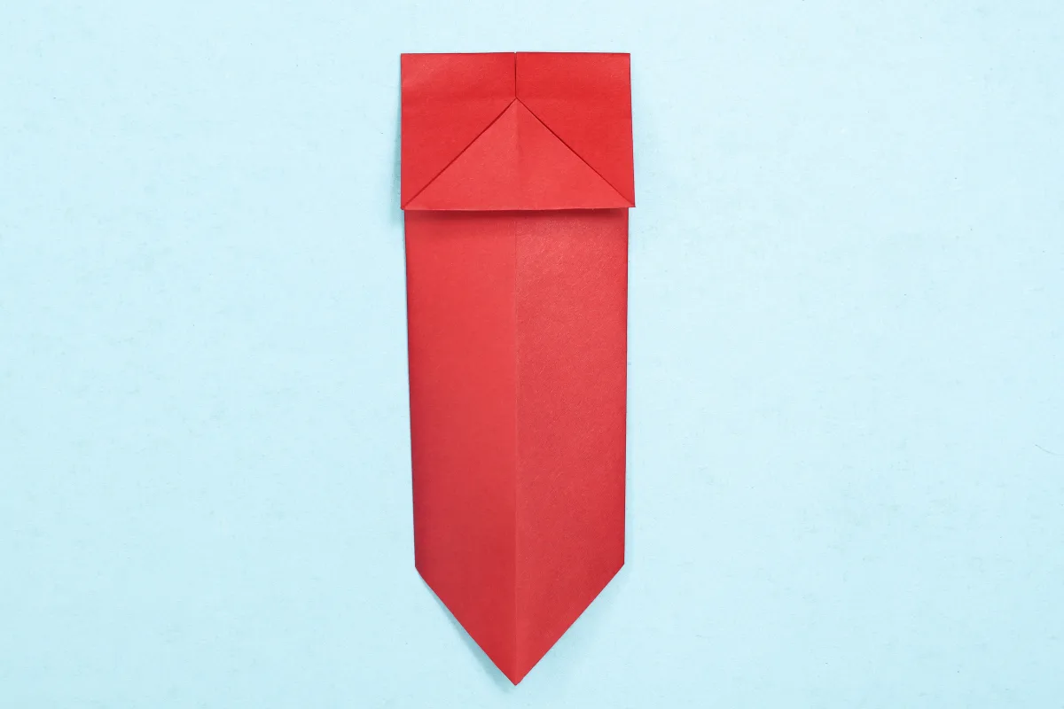 Origami Tie step 11