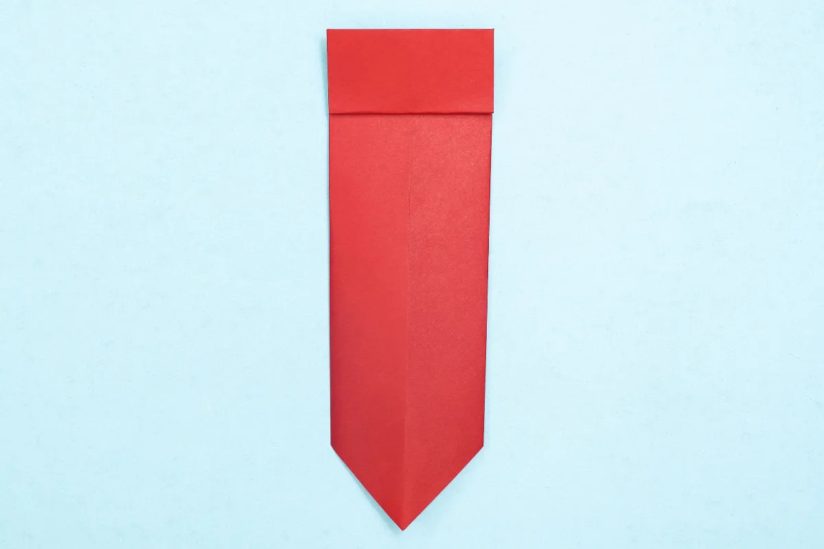 Origami Tie step 12