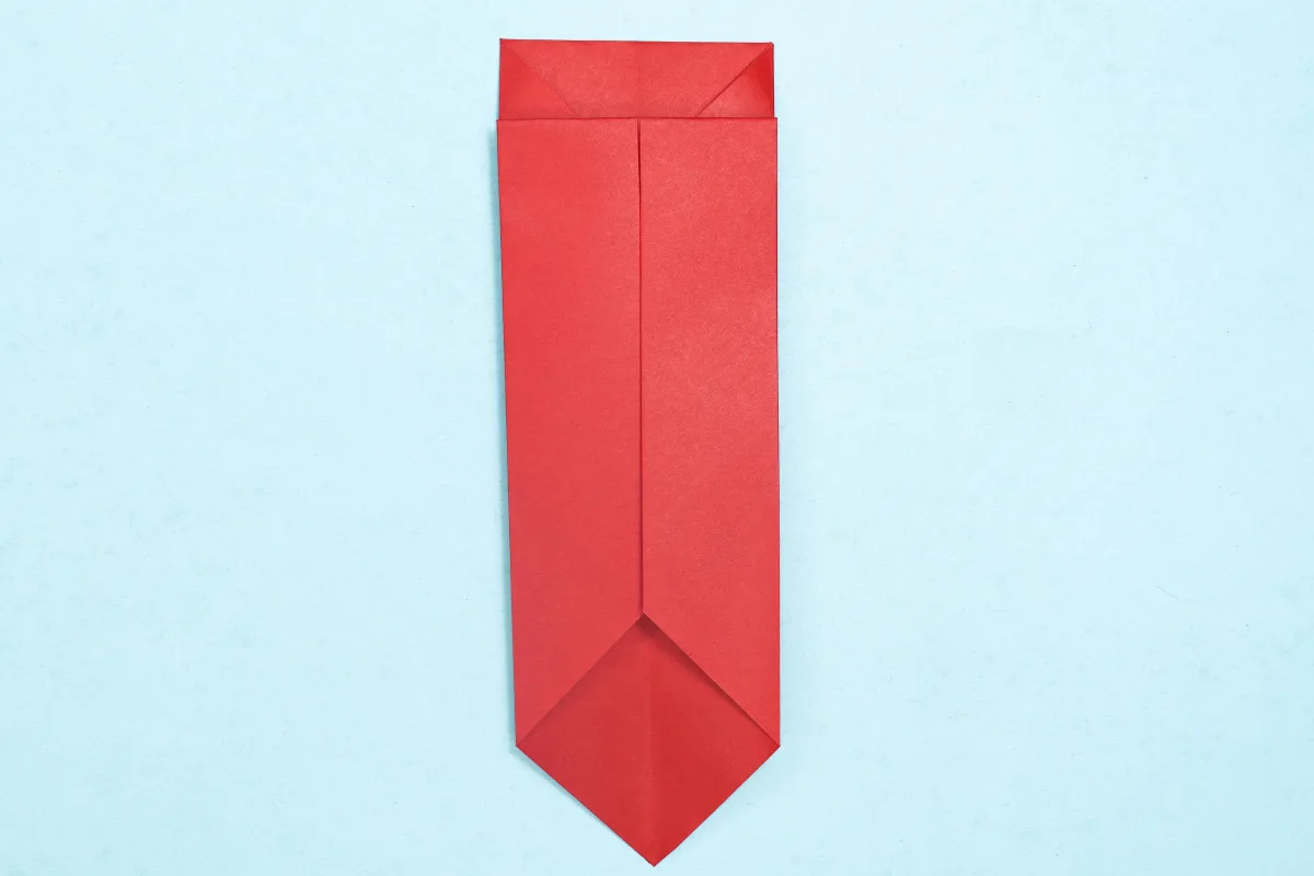Origami Tie step 13