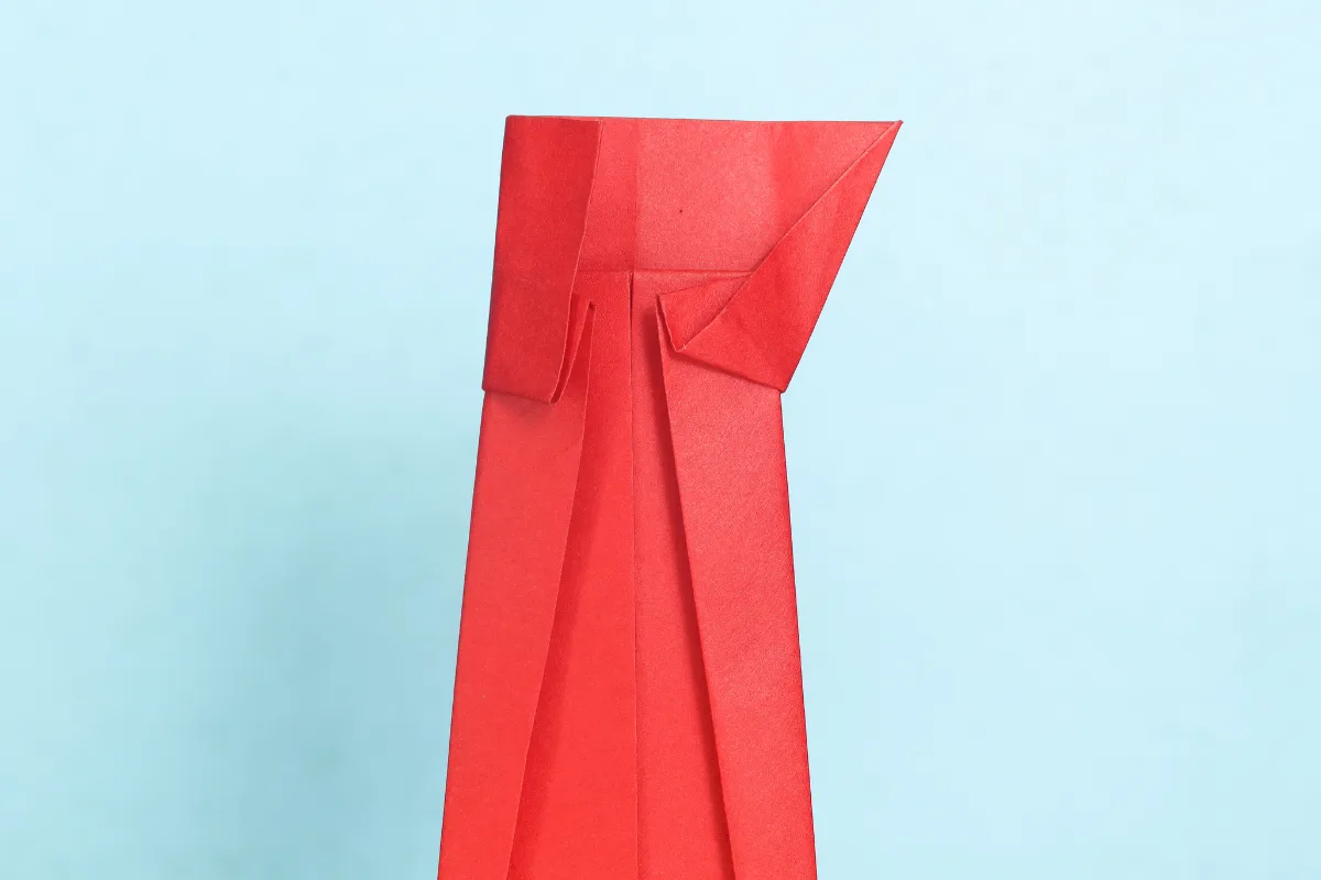 Origami Tie step 16