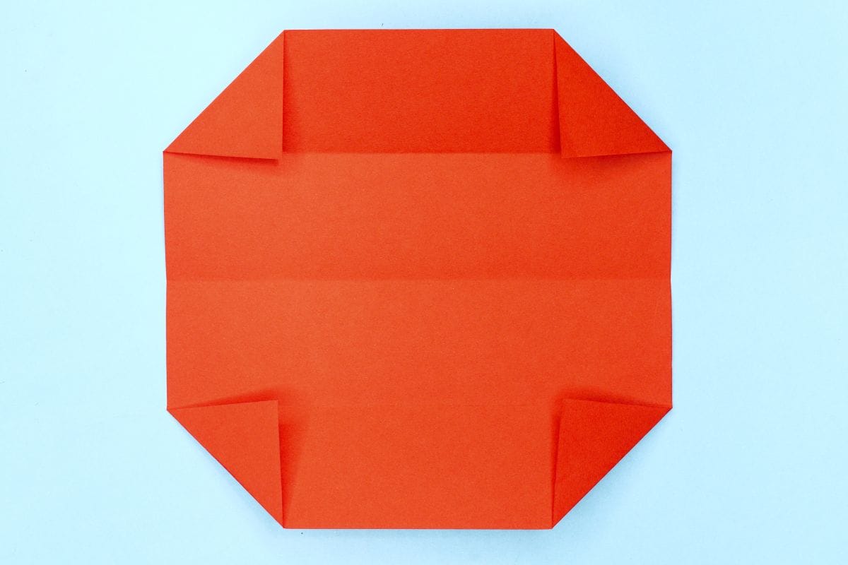 Gift card holder step 07