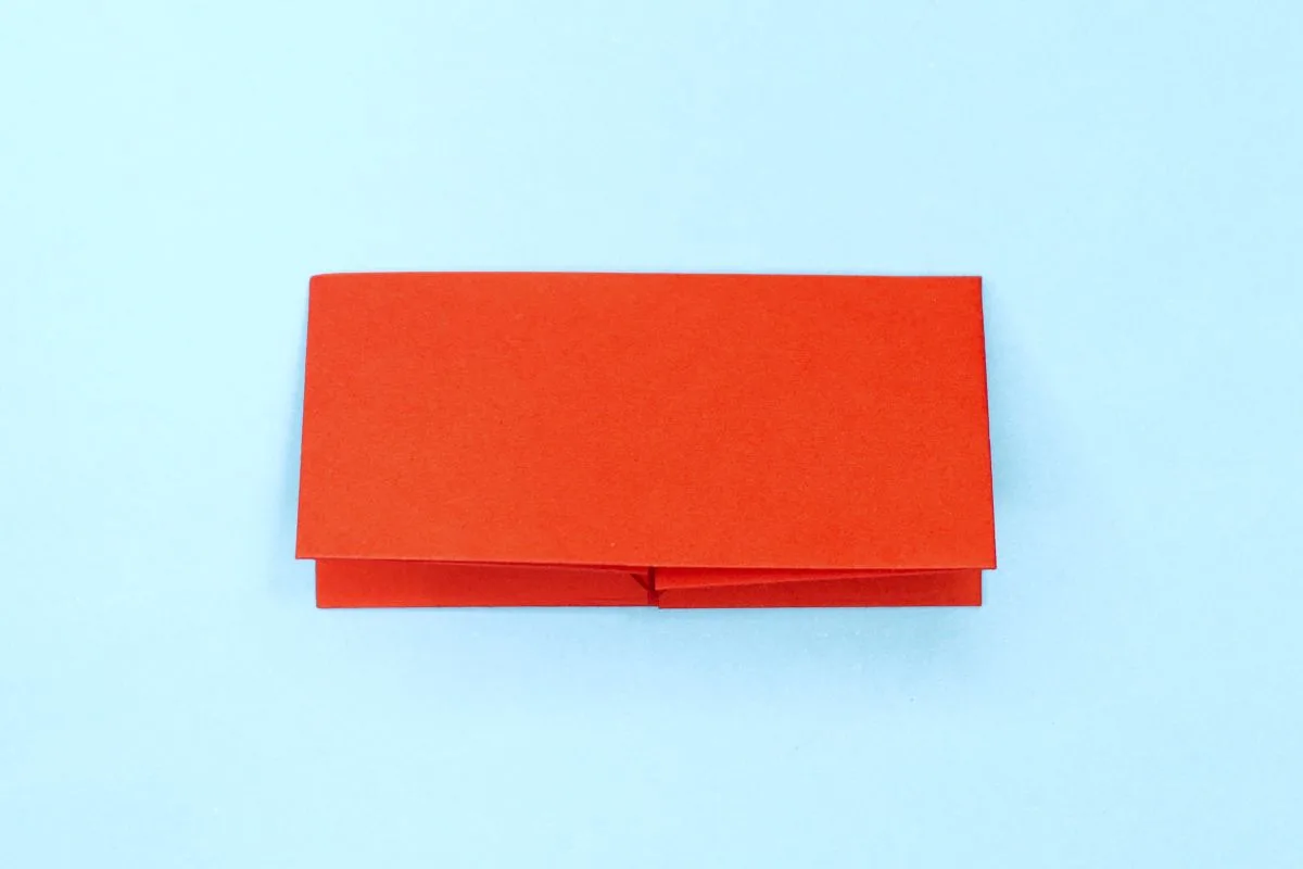 Gift card holder step 14