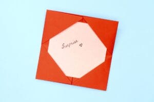 Easy Origami Gift Card Holder Instructions
