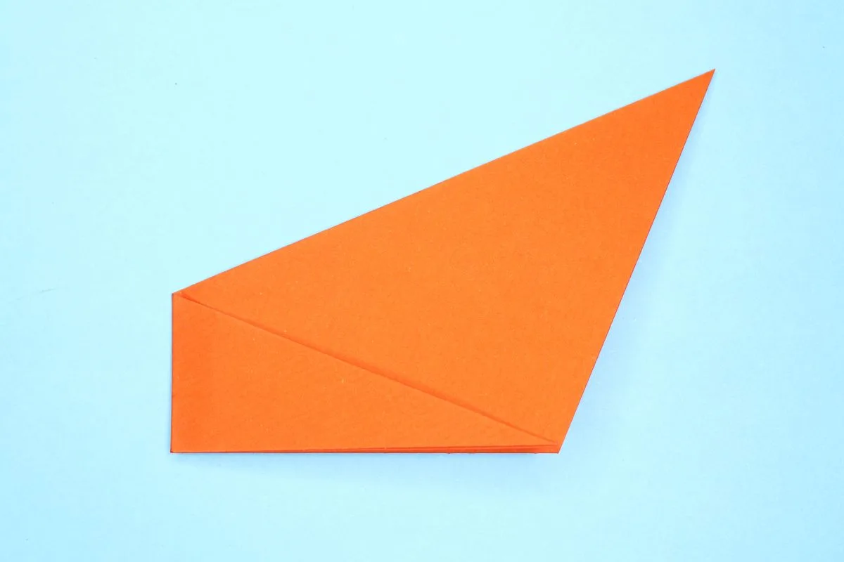 Double reverse fold step 02