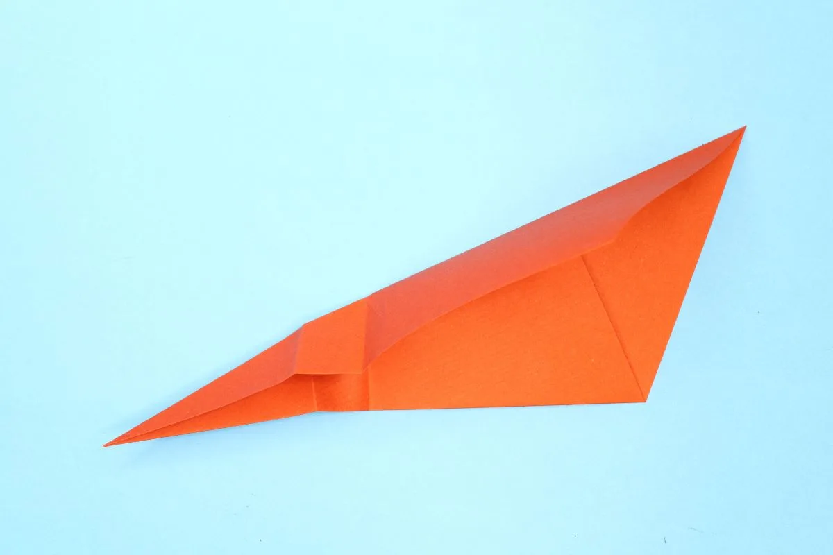 Double reverse fold step 05