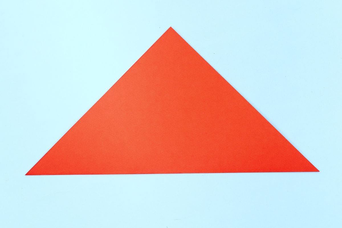 Origami bookmark step 03