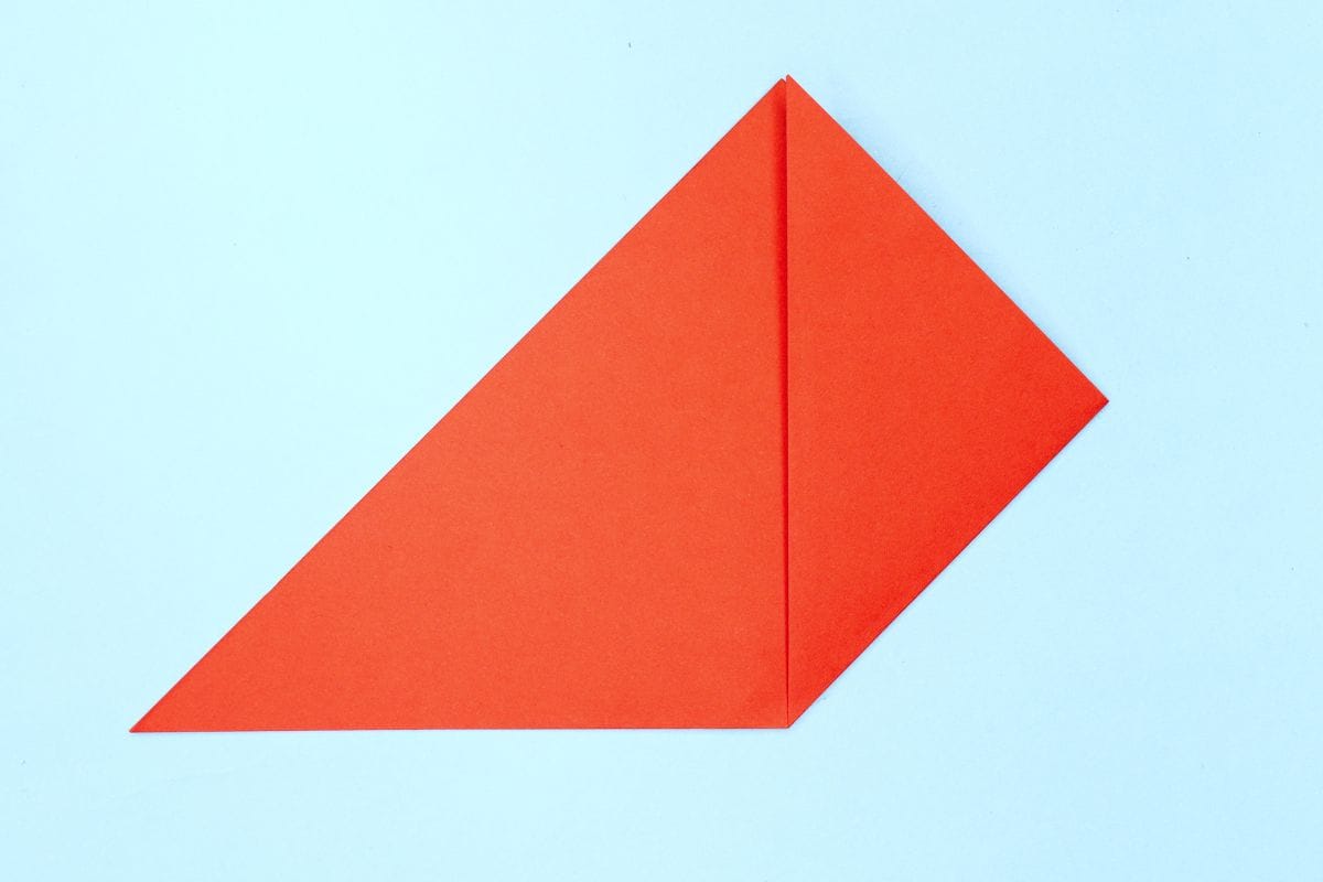 Origami bookmark step 04