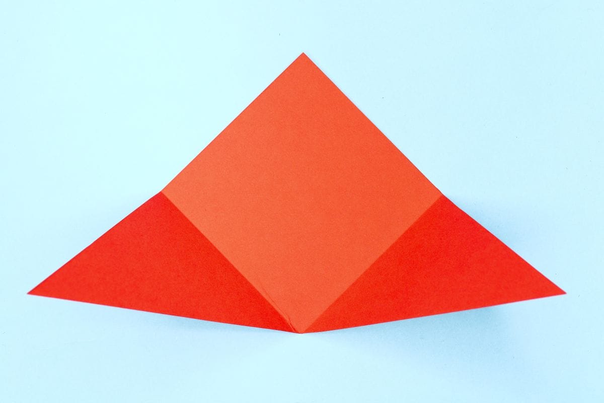 Origami bookmark step 06
